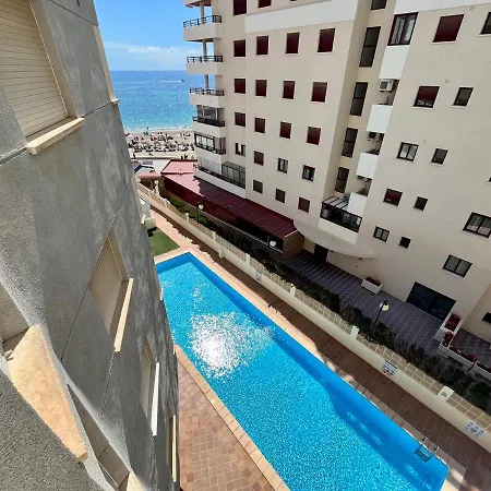 Modern Apartment On The Beach With Pool Calpe Exterior photo